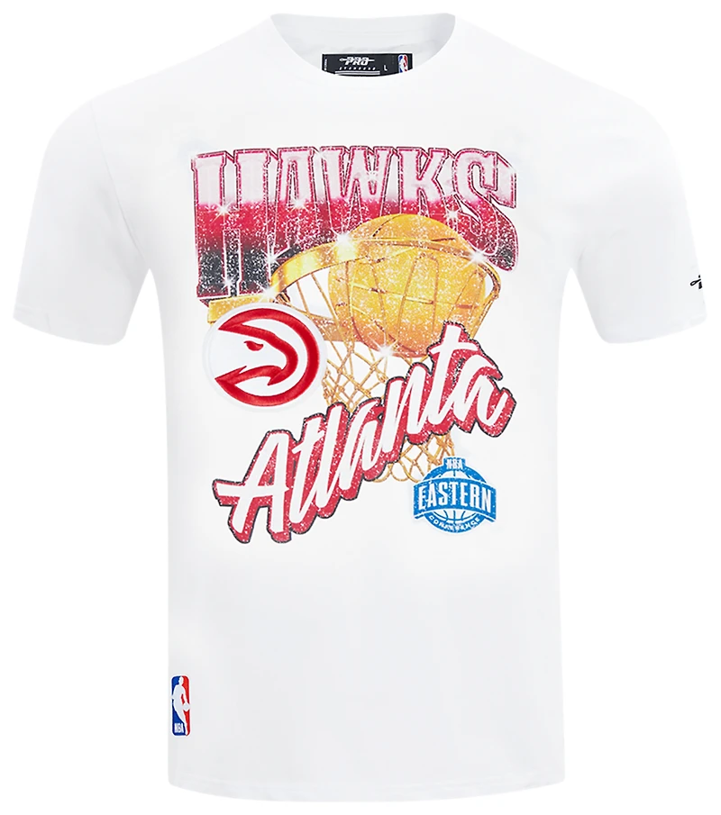 Pro Standard Hawks Gold Hoops Short Sleeve Flex T-Shirt - Men's