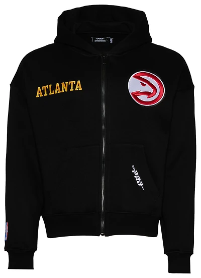 Pro Standard Hawks Gold Hoops Full-Zip Hoodie - Men's