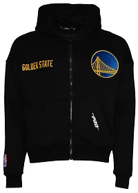 Pro Standard Warriors Gold Hoops Full-Zip Hoodie - Men's
