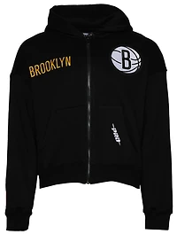 Pro Standard Nets Gold Hoops Full-Zip Hoodie - Men's
