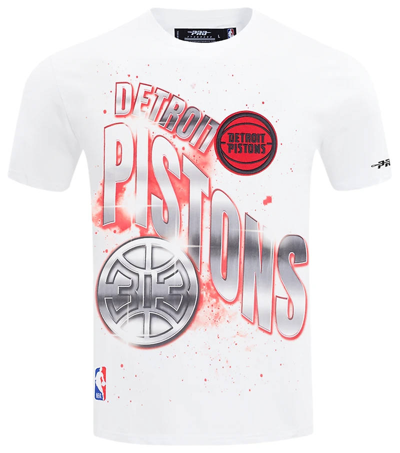 Pro Standard Pistons Red Chrome FC SS Flex T-Shirt - Men's
