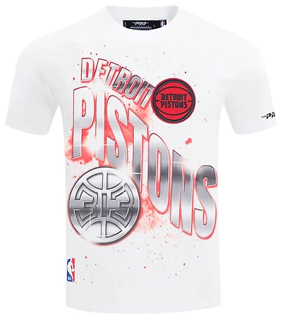 Pro Standard Pistons Red Chrome FC SS Flex T-Shirt - Men's