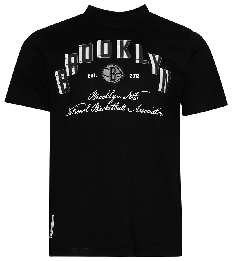 Pro Standard Brooklyn Nets Black Cat S/S Flex T-Shirt - Men's