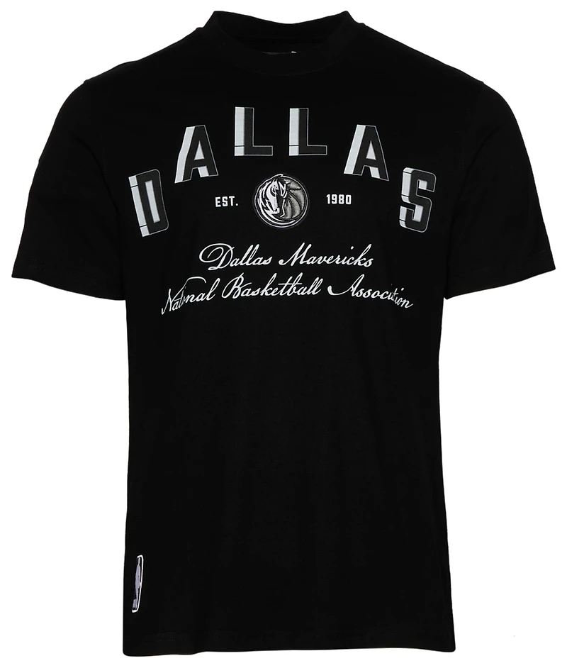 Pro Standard Dallas Mavericks Black Cat S/S Flex T-Shirt - Men's