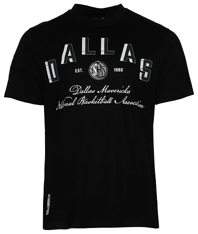 Pro Standard Dallas Mavericks Black Cat S/S Flex T-Shirt - Men's