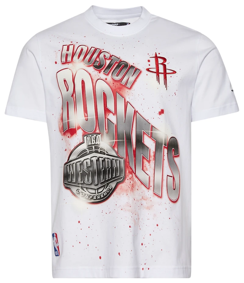Pro Standard Rockets Red Chrome FC SS Flex T-Shirt - Men's