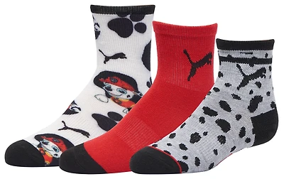 PUMA 3PK Quarter Non Terry Crew Socks - Boys' Infant