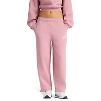 New Balance Linear Heritage Fleece Barrel Pants - Women's