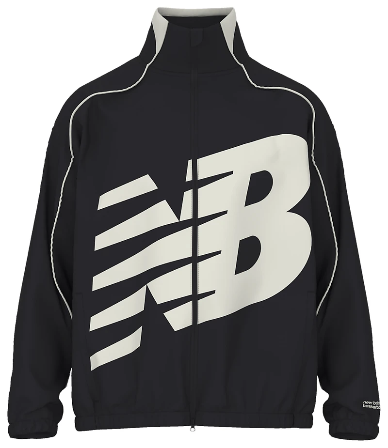 New Balance Basketball Oversized Print Woven Jacket - Men's