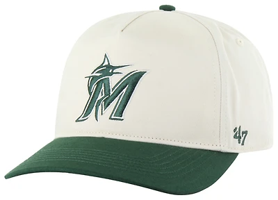 47 Brand Marlins Two Tone Hitch Visor - Men's