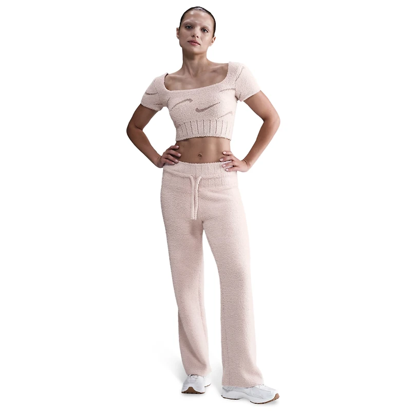 Nike NSW Phoenix Boucle Short Sleve Crop T-Shirt - Women's