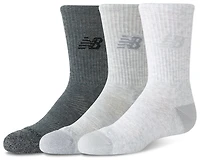 New Balance Active Crew Socks 3 Pack - Boys' Grade School