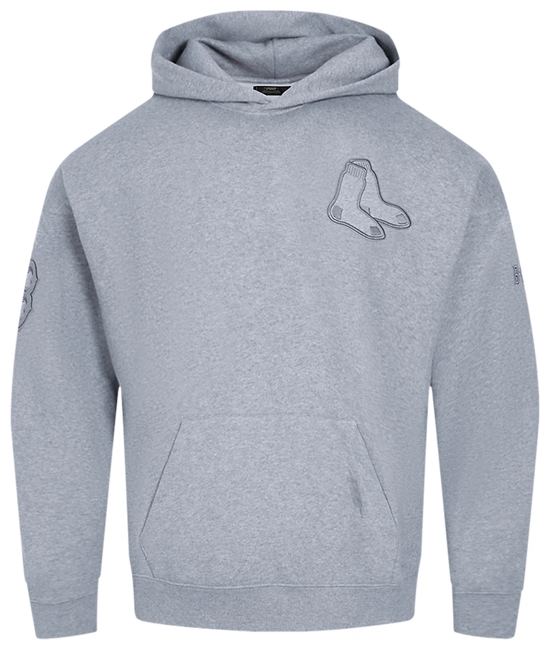 Pro Standard RED SOX NEUTRAL DROP SHOULDER FLC PO HOODIE - Men's