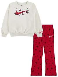 Nike Crew Legging Set - Girls' Preschool