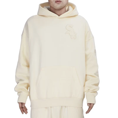 Pro Standard WHITE SOX NEUTRAL DROP SHOULDER FLC PO HOODIE - Men's