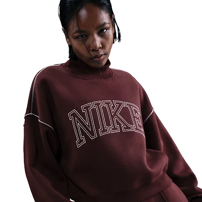 Nike NSW Phoenix Fleece Mock Neck - Women's