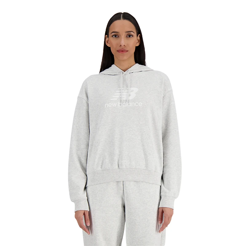 New Balance Sport Essentials Fleece Logo Hoodie - Women's