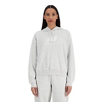 New Balance Sport Essentials Fleece Logo Hoodie - Women's