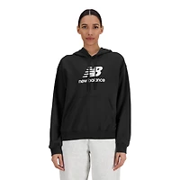 New Balance Sport Essentials Fleece Logo Hoodie - Women's