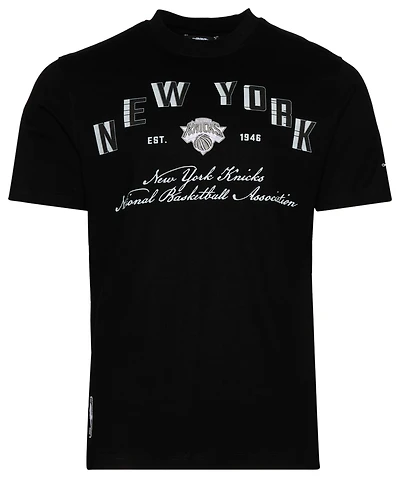 Pro Standard New York Knicks Black Cat S/S Flex T-Shirt - Men's