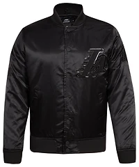 Pro Standard Lakers Big Logo Satin Jacket - Men's
