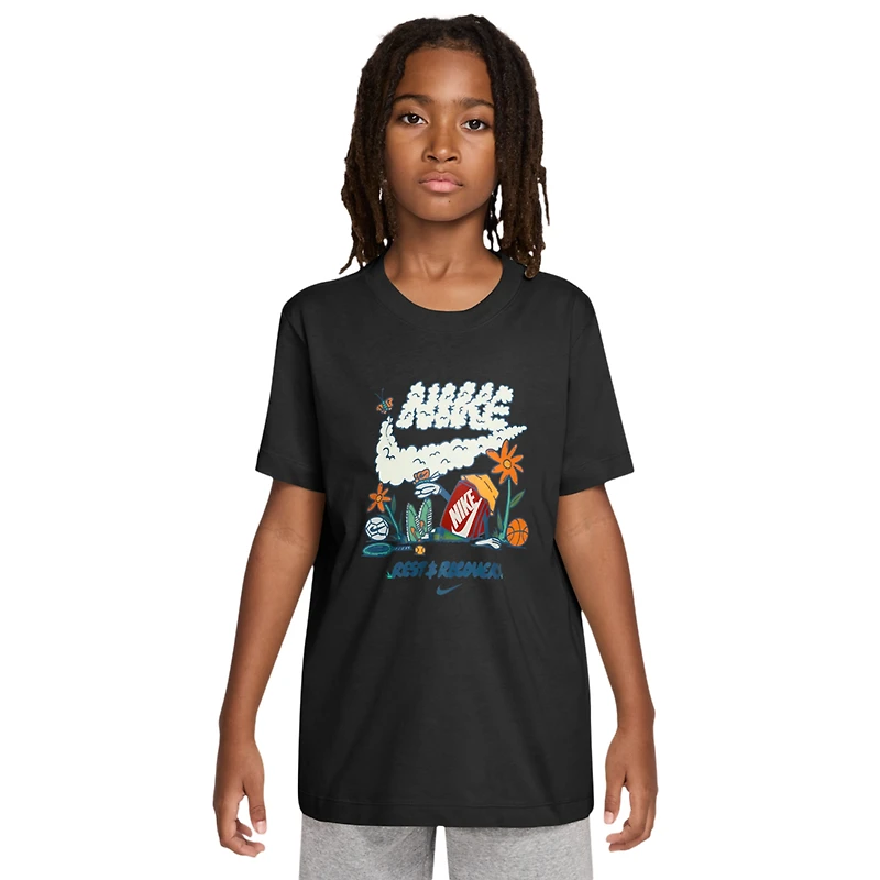 Nike NSW Boxy REST T-Shirt - Boys' Grade School