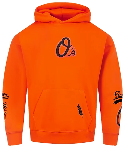 Pro Standard Orioles Living Large Drop Shoulder PO Hoodie - Men's