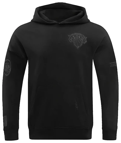 Pro Standard Knicks Neutral Drop Shoulder Pullover Hoodie - Men's