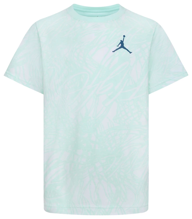Jordan Net Flight AOP Short Sleeve T-Shirt - Boys' Grade School
