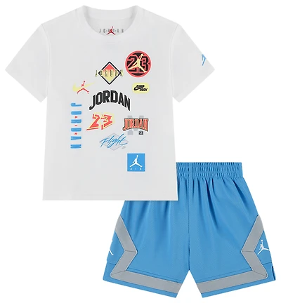 Jordan Dynasty Patch T-Shirt Shorts Set - Boys' Toddler