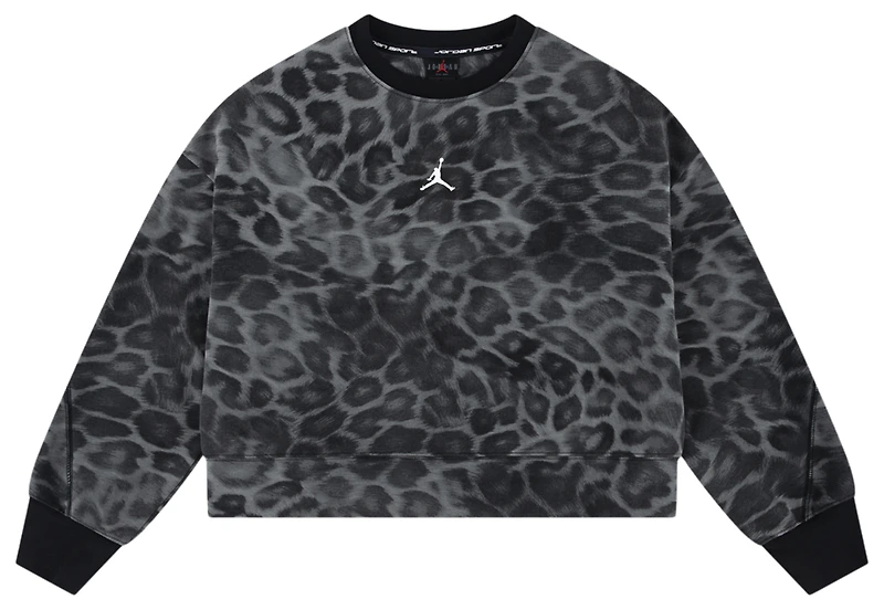 Jordan Sport AOP Crew Fleece - Girls' Grade School