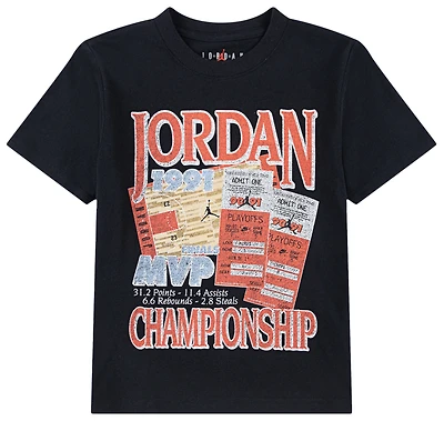 Jordan AJ6 91 Playoff Tix T-Shirt - Boys' Preschool