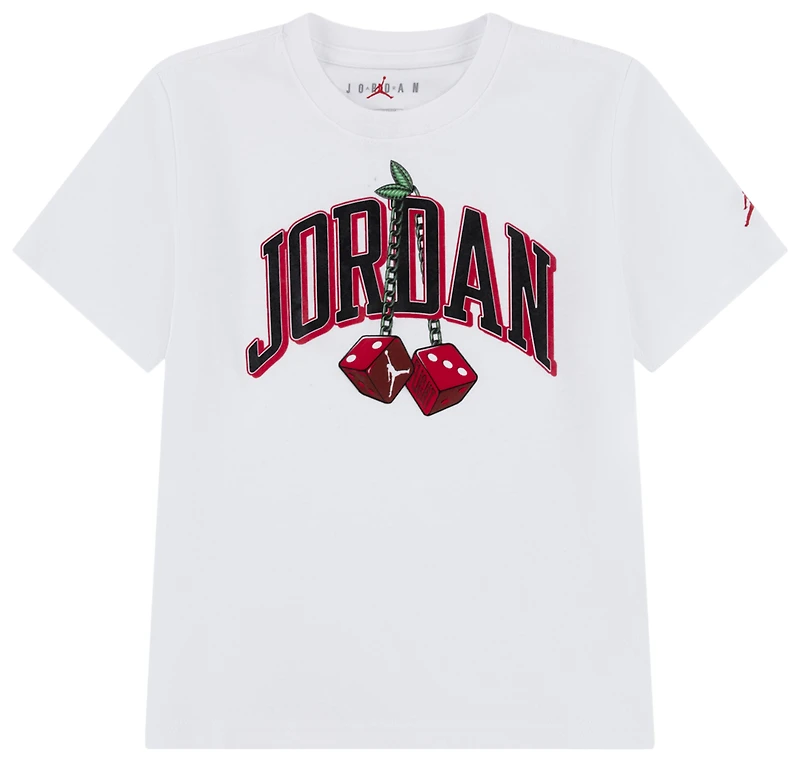 Jordan AJ13 Cherry Dice T-Shirt - Boys' Preschool