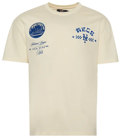 Pro Standard Mets Wavy Drop Shoulder FC T-Shirt - Men's