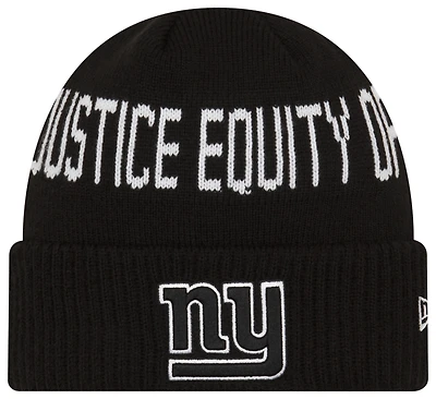 New Era Giants Social Justice Knit Cap - Men's