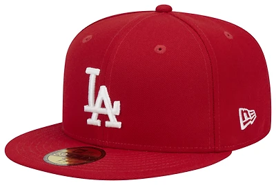 New Era Dodgers 5950 Evergreen Side Patch Fitted Hat - Adult