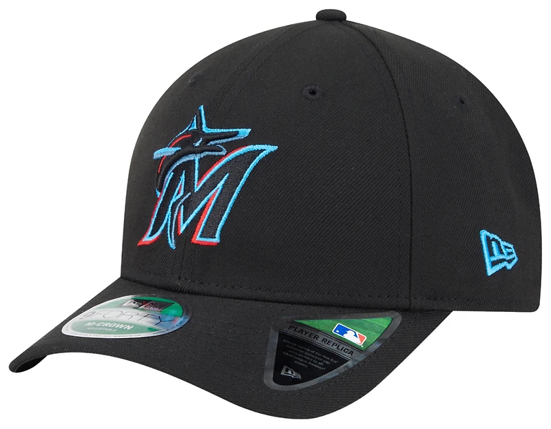 New Era Marlins Player Replica 9FORTY Cap - Men's