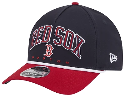 New Era Red Sox 9FORTY MC A-Frame Arch Cap - Men's