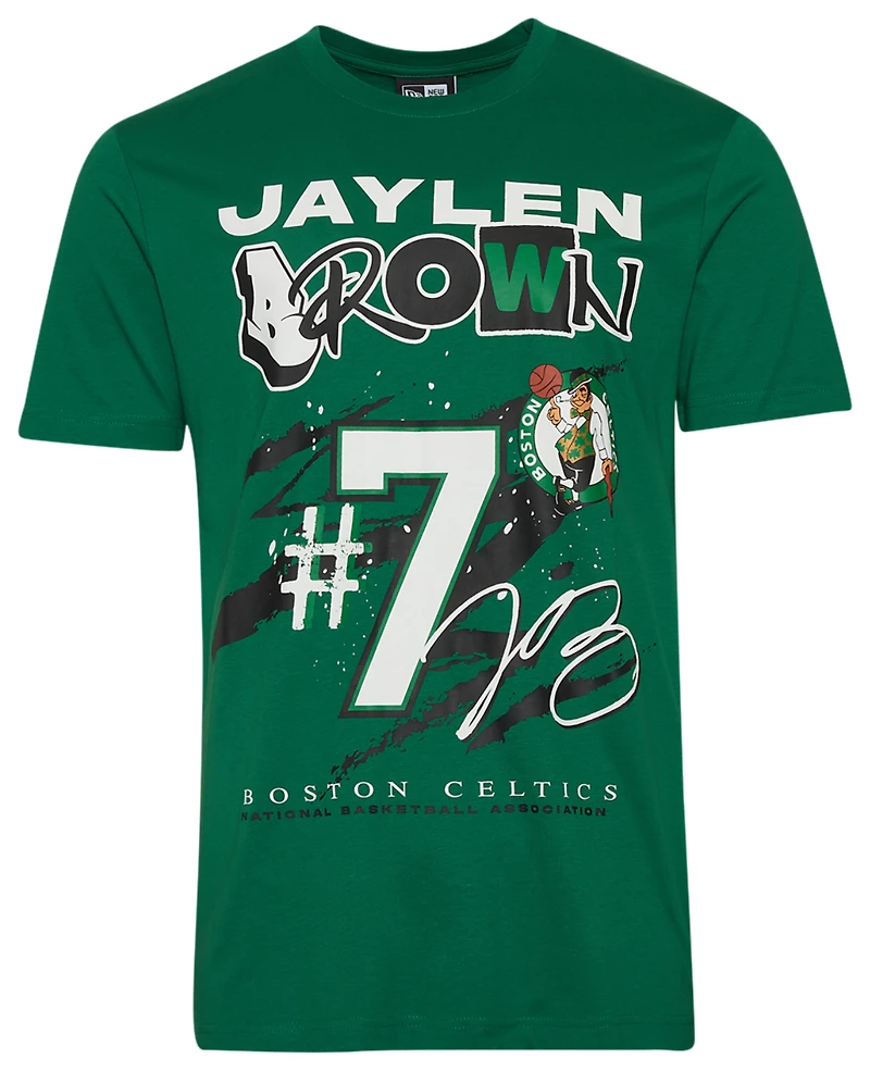 New Era Celtics Jalen Brown Overzie Tshirt - Men's