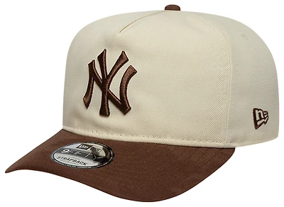 New Era Yankees 9FIFTY A Frame Suede Visor Cap - Men's