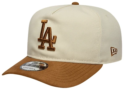 New Era Dodgers 9FIFTY A Frame Suede Visor Cap - Men's