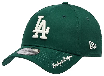 New Era Dodgers Visor Script 9FORTY Cap - Men's