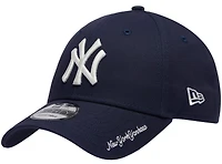 New Era Yankees Visor Script 9FORTY Cap - Men's