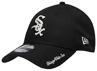 New Era White Sox Visor Script 9FORTY Cap - Men's