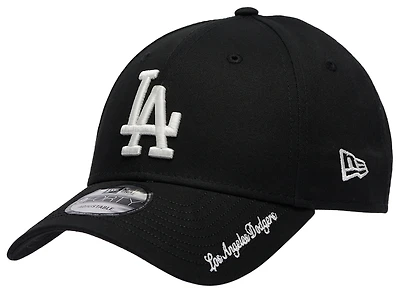 New Era Dodgers Visor Script 9FORTY Cap - Men's