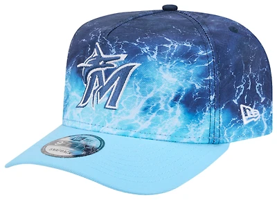 New Era Marlins Deep Water 950 A Frame Cap - Men's