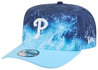 New Era Phillies Deep Water 950 A Frame Cap - Men's