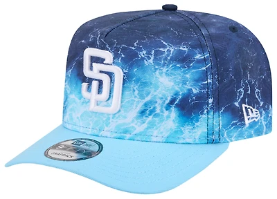 New Era Padres Deep Water 950 A Frame Cap - Men's