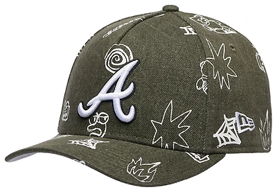 New Era 940MCAF  DL Atlanta Braves - Men's