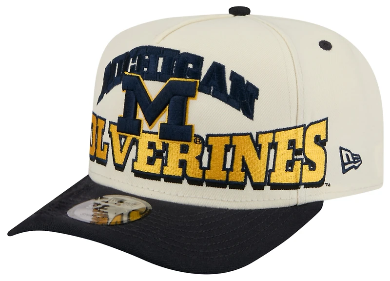 New Era Michigan March Madness 26 950 A Frame Cap - Men's